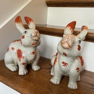BUNNIES! Chinoiserie!! Is there anything better?!